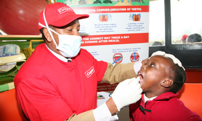 Tooth care in Kenya corroded