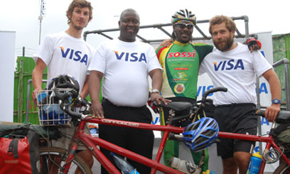 UK cyclists raise Sh7.6m for evicted widows, orphans