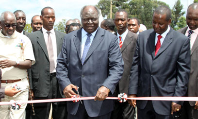 Focus on infrastructure development, Kibaki urges