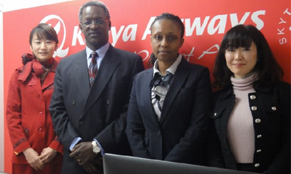 Kenya Airways appoints agent in Japan