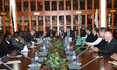 Uhuru woos Russian entrepreneurs