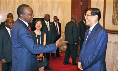 Uhuru: Growing jobs key to ties with China