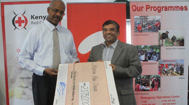 Airtel hands over Westgate aid to Gullet