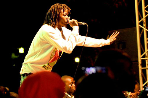 Juliani launches 'Pulpit Kwa Street' Aug 21, 2011 (photographed by Susan Wong)