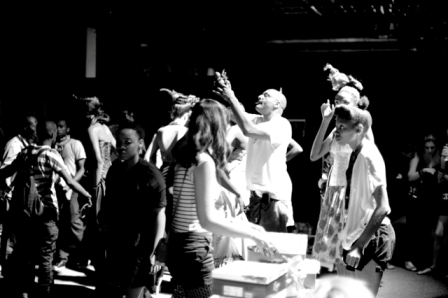 Backstage at Africa Fashion Week Johannesburg, South Africa (photo Susan Wong 2011) 3