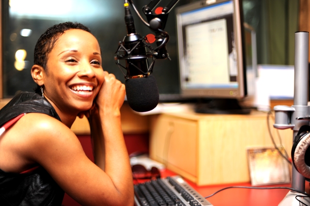 Vivian Green at Capital FM studios with Cess and Maqbul on The Jam (photo credits Susan Wong Oct 14 2011)