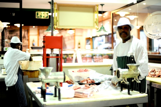 Biltong at The Butcher Shop and Grill in Sandton, South Africa (PHOTO: Susan Wong 2011) Biltong at The Butcher Shop and Grill in Sandton, South Africa (PHOTO: Susan Wong 2011)
