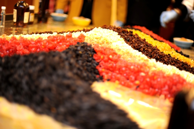 Mixing the Christmas Cake at Sarova Panafric's annual Cake Mixing photographed by Susan Wong Nov 2011 2
