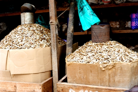 Touring in a Tuk Tuk in Malindi photographed by Susan Wong 2011 - dried fish Touring in a Tuk Tuk in Malindi photographed by Susan Wong 2011 - dried fish