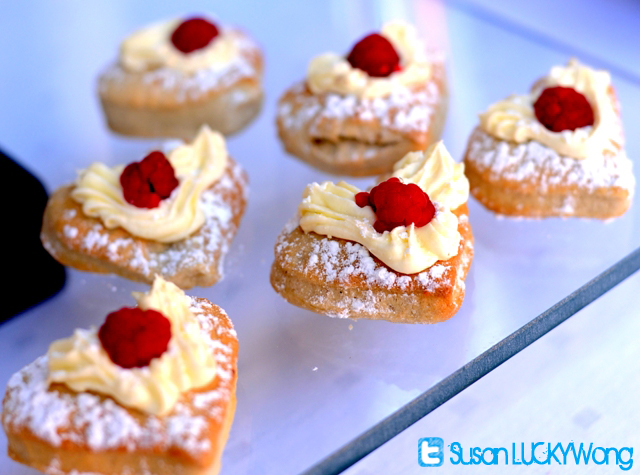 fashion high tea at zen garden photographed by susan wong 2012 nairobi kenya - raspberry puff pastries