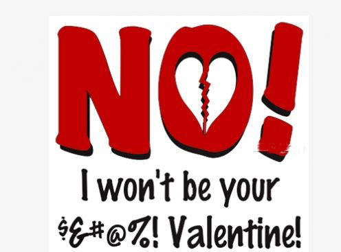 no valentines