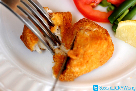 Alan Bobbe's Bistro in Nairobi Kenya photographed Susan Wong 2012 - crab fritter closeup Alan Bobbe's Bistro in Nairobi Kenya photographed Susan Wong 2012 - crab fritter closeup