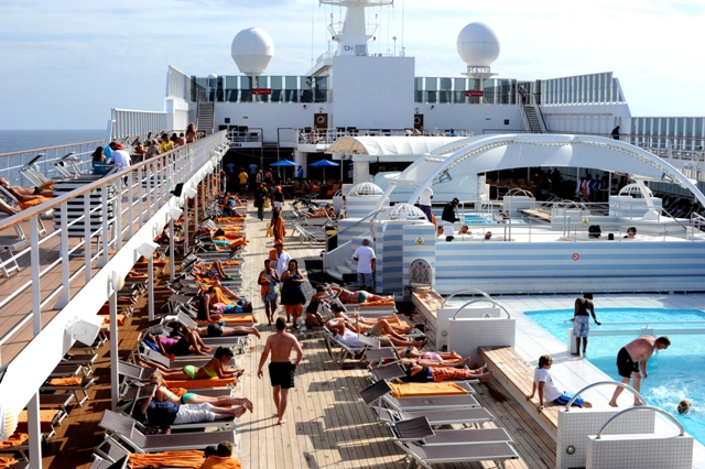 Aboard MSC Sinfonia photographed by Susan Wong 2012