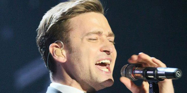 Justin Timberlake belts his heart out at Brit Awards