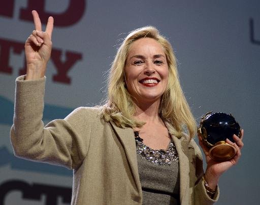 sharon stone hiv