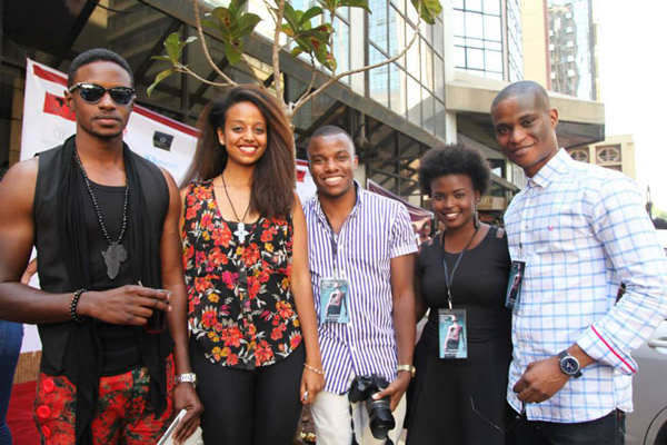 Moses with The Strut It Afrika team