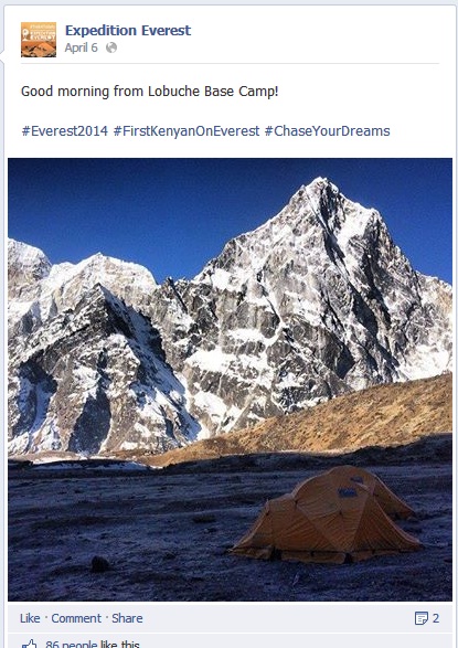 everest kenyan