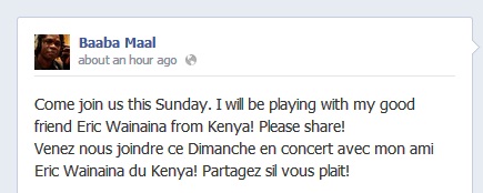 baaba maal kenya koroga