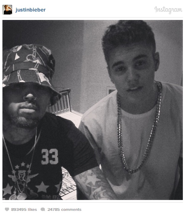 chris brown justin beiber