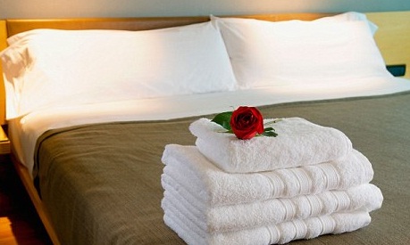hotel towels