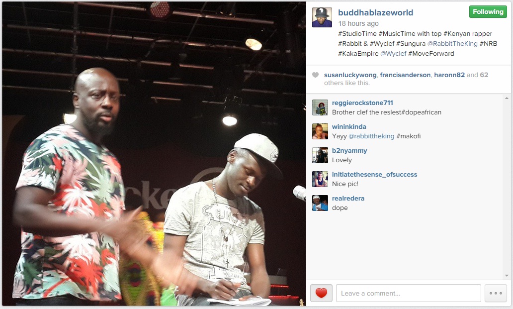 wyclef in nairobi