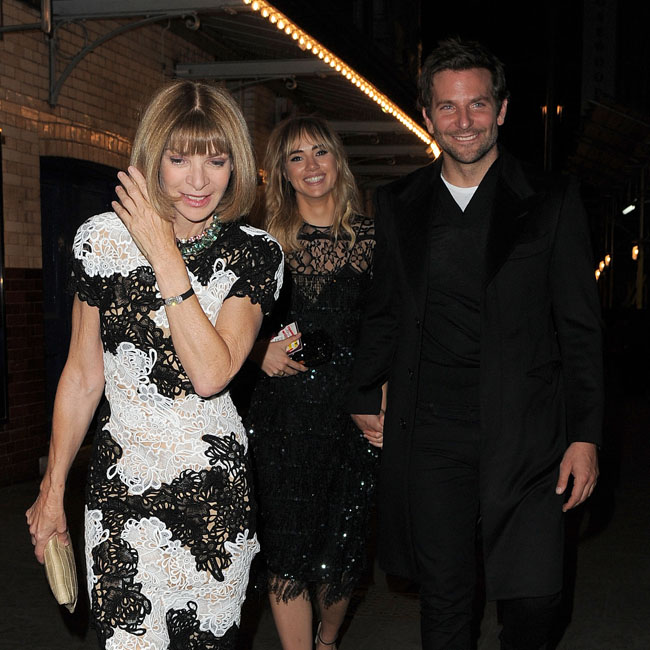 Suki Waterhouse and Bradley Cooper have dinner with Anna Wintour at J Sheekey restaurant
