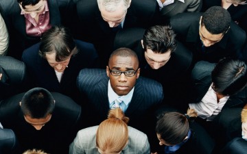 black business man