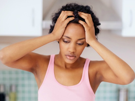 black-woman-stressed