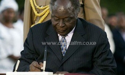 The Presidential Retirement Benefits Amendment Bill grants President Kibaki and his predecessor Daniel arap Moi a monthly pension, house allowance and a monthly entertainment allowance/FILE