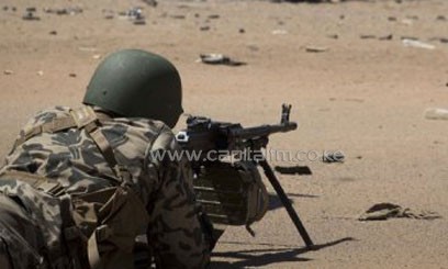 Witnesses said the Kenyan soldiers still stationed in Kismayu did not intervene to end the clashes/FILE