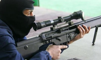 Saudi special forces take part in a drill/AFP