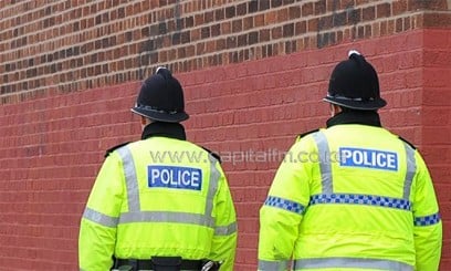 British Policemen/AFP