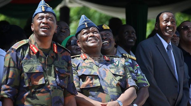 The President was the Chief Guest at the 50th Anniversary Celebrations of the Kenya Navy. Photo/PSCU