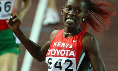 Jepkosgei on song as Kenyans breeze through