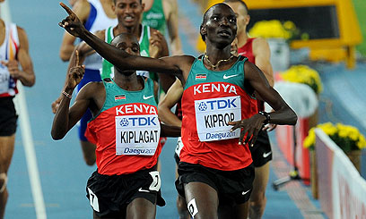 Kiprop seals rite of passage with golden touch