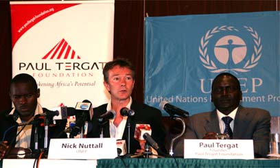 Tergat and Makau spearhead UNEP marathon