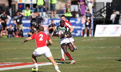 Injera to captain 7s squad