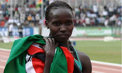 Cheruiyot, Kipyego book second Dibaba date