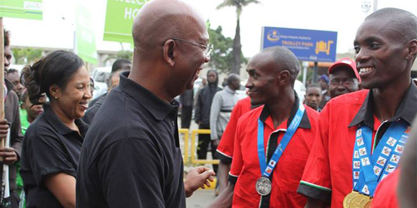 Huge reward for Deaflympians from Safaricom
