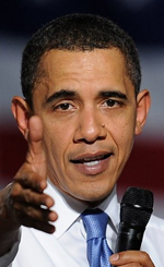 Obama sees  flickers  of hope
