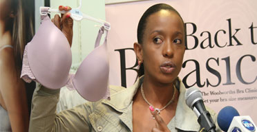 Clothes store promotes breast health