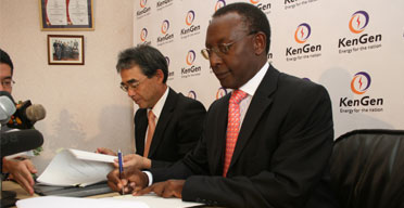 Kengen drops 110mw emergency power