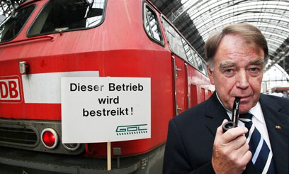 Strike cripples German railways