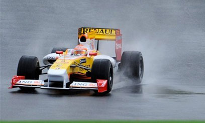 Rainy debut for Williams' FW31