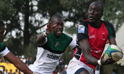 Kenya trains with Fiji