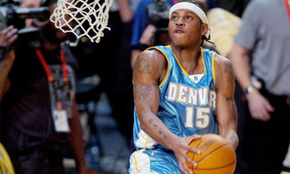 Nuggets even Lakers series