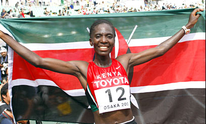 Kenyan women off the pace