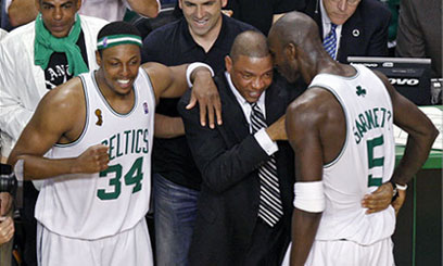 Davis rescues Boston at the death