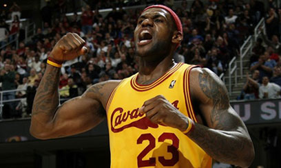 James keeps the Cavs alive