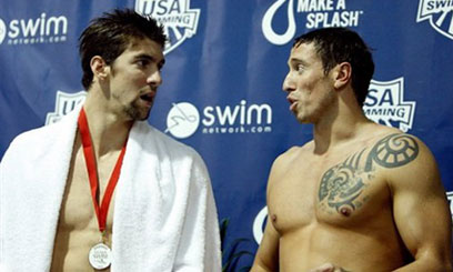 Phelps beaten by Bousquet